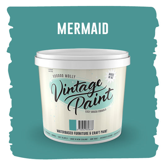 Vintage Paint Mermaid 1 Litre / Mollies New Zealand