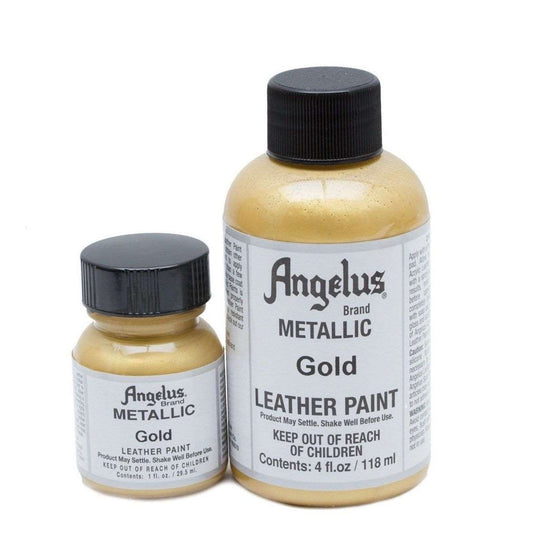 ANGELUS Acrylic Leather Paint Gold / Mollies New Zealand