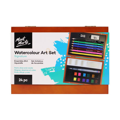 MONT MARTE Watercolour Set / Mollies New Zealand