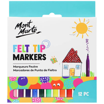 MONT MARTE Felt Tip Markers | Mollies Make And Create NZ