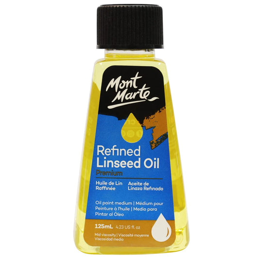 MONT MARTE Refined Linseed Oil | Mollies Make And Create NZ