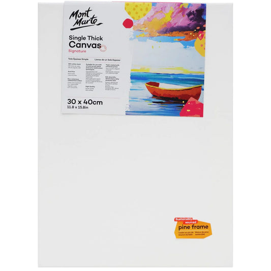 MONT MARTE Single Thick Canvas | Mollies Make And Create NZ