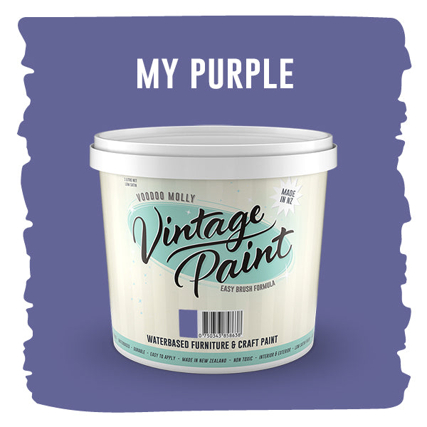 Vintage Paint My Purple (ER) 1 Litre / Mollies New Zealand
