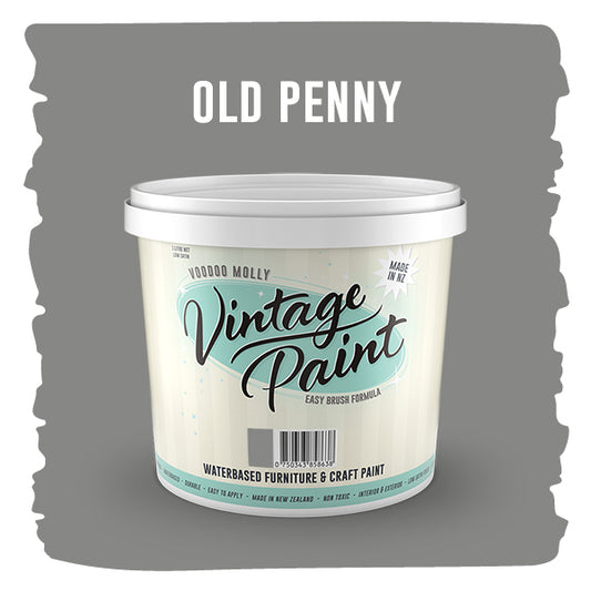 Vintage Paint Old Penny