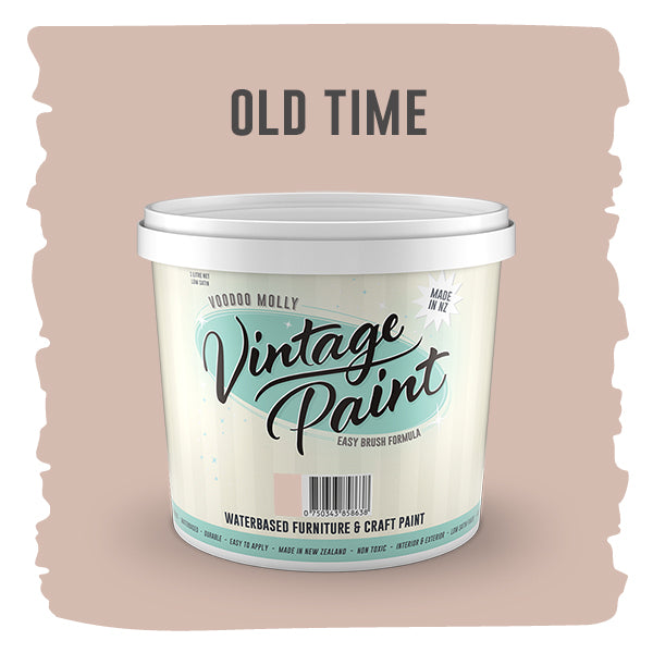 Vintage Paint Old Time (ER) 1 Litre / Mollies New Zealand