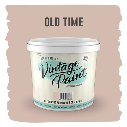 Vintage Paint Old Time (ER) 1 Litre / Mollies New Zealand