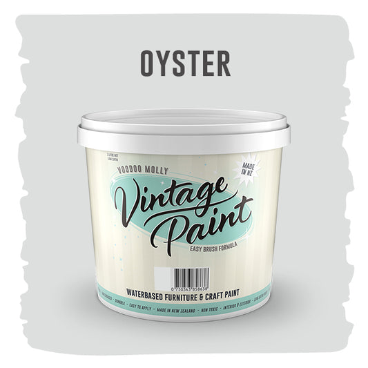Vintage Paint Oyster 1 Litre / Mollies New Zealand