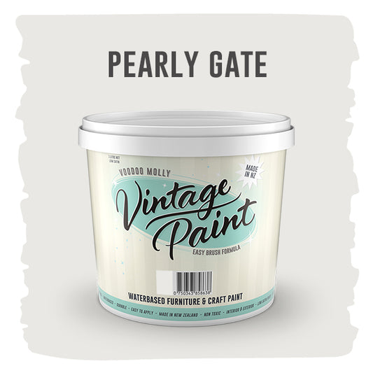 Vintage Paint Pearly Gate 1 Litre / Mollies New Zealand