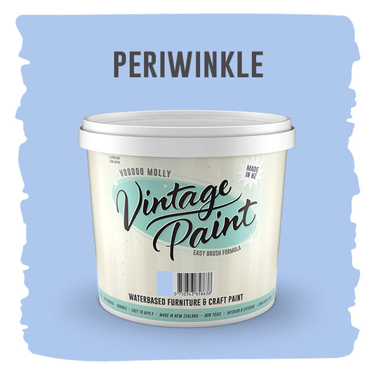 Vintage Paint Periwinkle (ER) 1 Litre / Mollies New Zealand