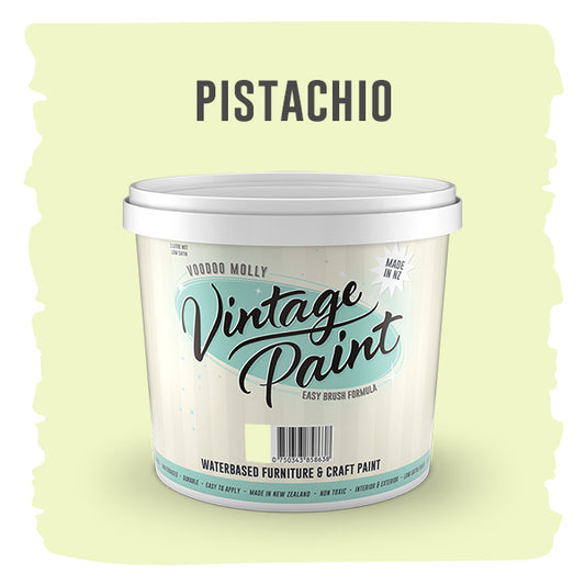 Vintage Paint Pistachio 1 Litre / Mollies New Zealand