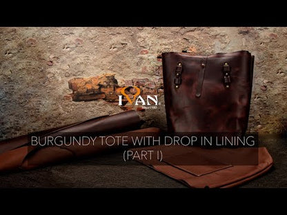 IVAN PATTERN Leather Tote Part: 1