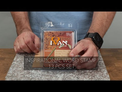 IVAN Inspirational Word Stamp Set
