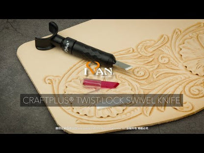 CRAFTPLUS Twist-Lock Swivel Knife