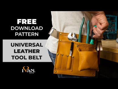 IVAN PATTERN Leather Tool Belt