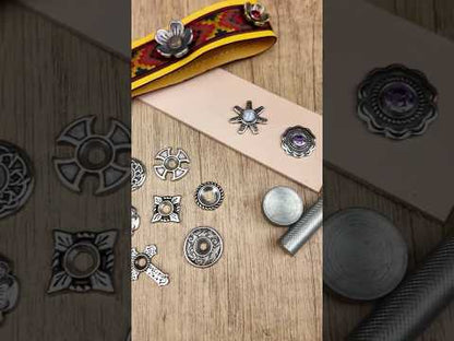 IVAN Flower Bezel Concho