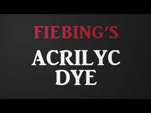 Fiebing's Acrylic Dye, 2 oz., White