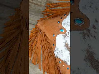 SUEDE Pigskin Split Fringe / Precut