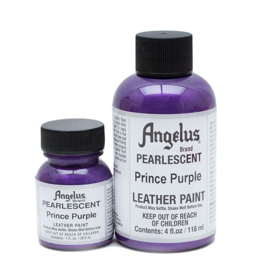 ANGELUS Acrylic Leather Paint Prince Purple Pearlescent | Mollies Make And Create NZ