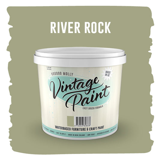 Vintage Paint River Rock
