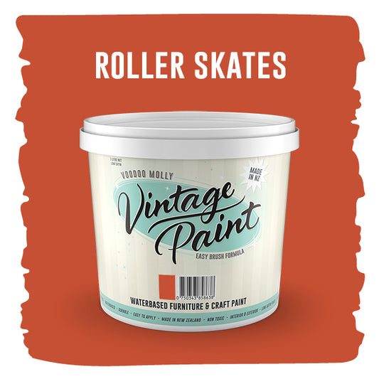 Vintage Paint Roller Skates (ER)