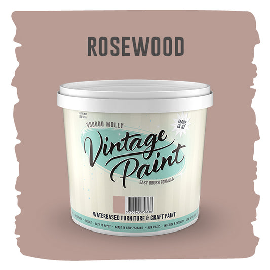 Vintage Paint Rosewood 1 Litre / Mollies New Zealand