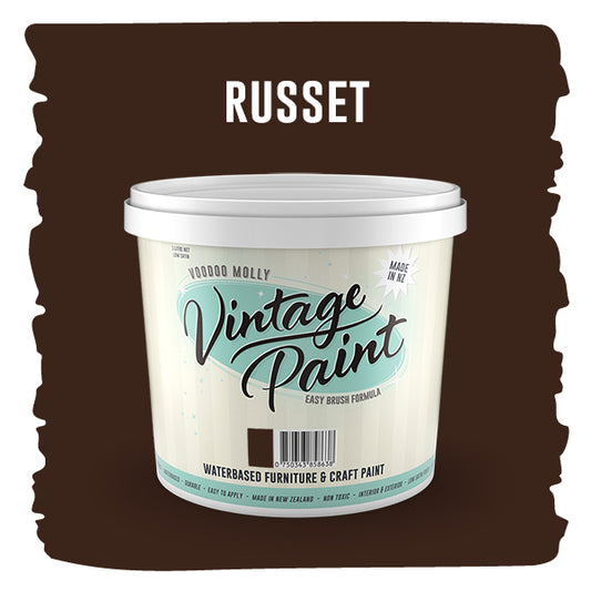 Vintage Paint Russet (ER) 1 Litre / Mollies New Zealand