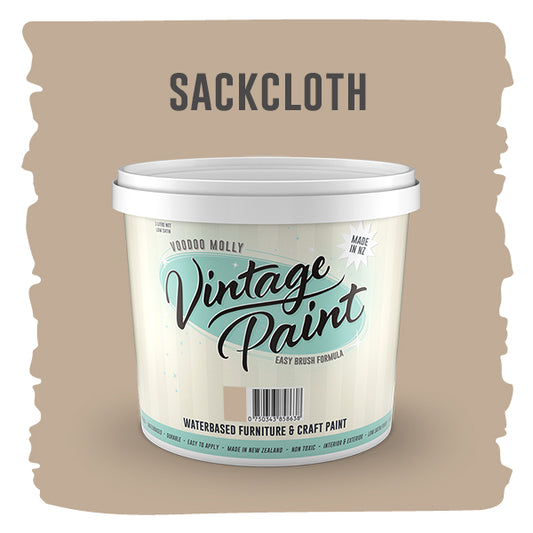 Vintage Paint Sackcloth 1 Litre / Mollies New Zealand