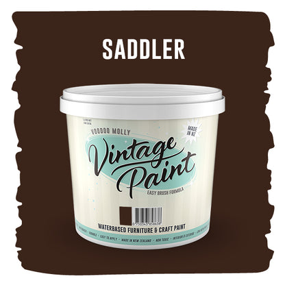 Vintage Paint Saddler (ER) 1 Litre / Mollies New Zealand