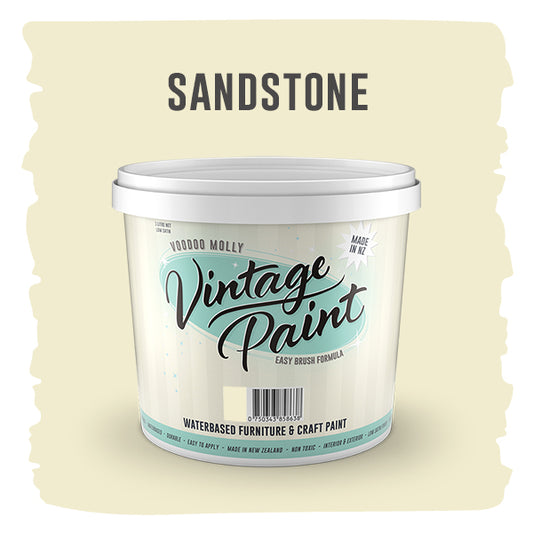 Vintage Paint Sandstone 1 Litre / Mollies New Zealand