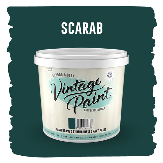Vintage Paint Scarab (ER) 1 Litre / Mollies New Zealand