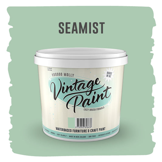 Vintage Paint Sea Mist (ER) 1 Litre / Mollies New Zealand