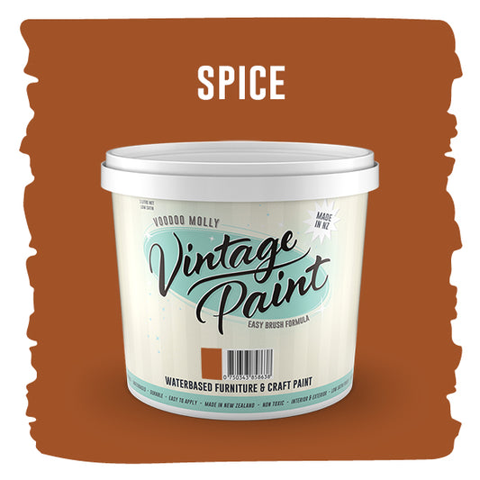 Vintage Paint Spice (ER) 1 Litre / Mollies New Zealand