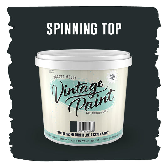 Vintage Paint Spinning Top (ER) 1 Litre / Mollies New Zealand