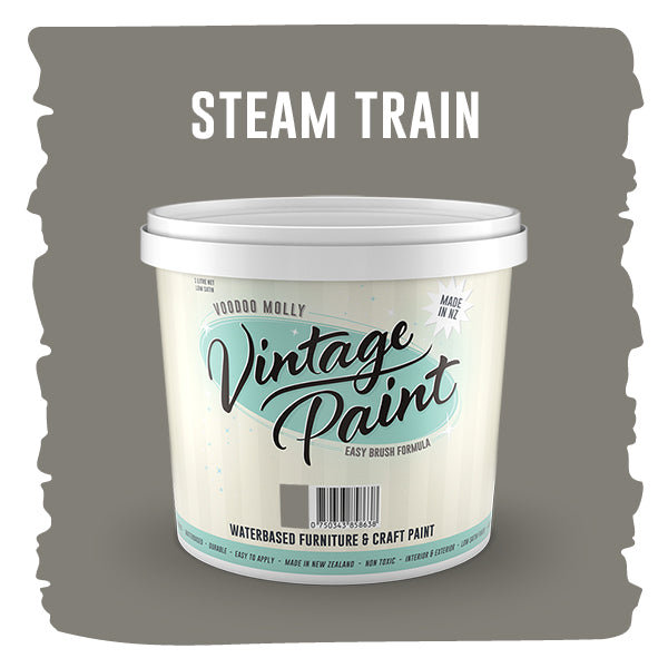 Vintage Paint Steam Train (ER) 1 Litre / Mollies New Zealand