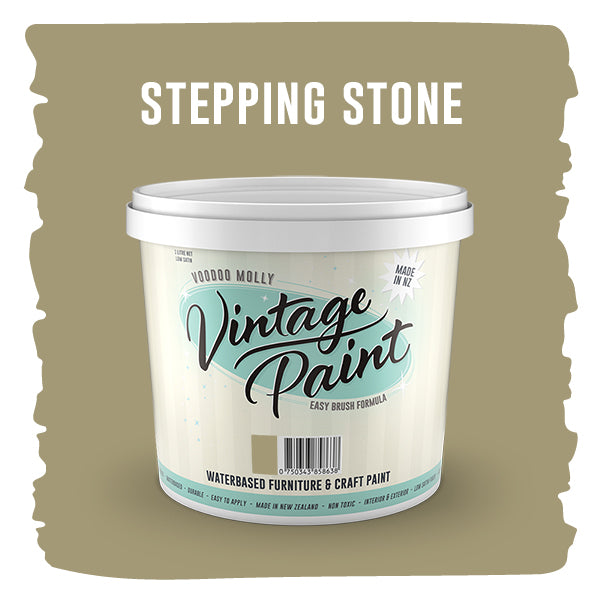 Vintage Paint Stepping Stone (ER) 1 Litre / Mollies New Zealand
