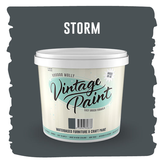Vintage Paint Storm (ER) 1 Litre / Mollies New Zealand
