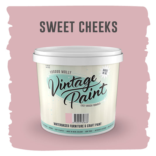 Vintage Paint Sweet Cheeks 1 Litre / Mollies New Zealand