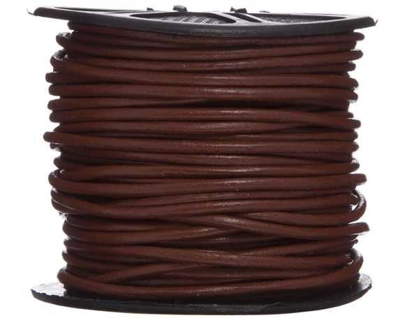 BASICS Leather Thonging 2mm Per Meter Saddle / Mollies New Zealand