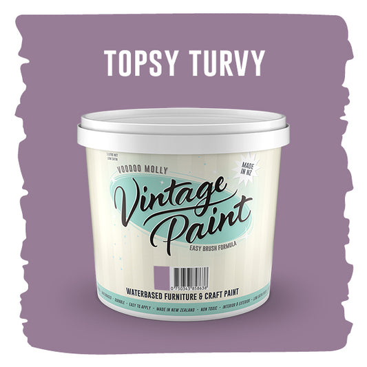 Vintage Paint Topsy Turvy (ER)