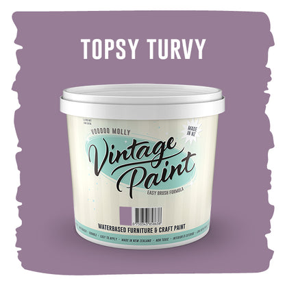 Vintage Paint Topsy Turvy (ER)