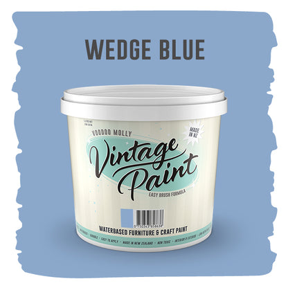 Vintage Paint Wedge Blue (ER)