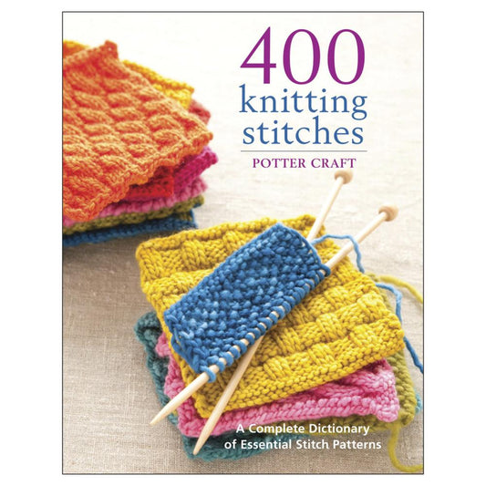 BOOK 400 Stitches for knitters | Mollies Make And Create NZ