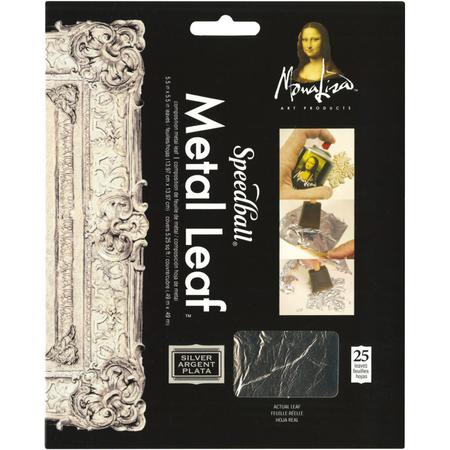MONA LISA Metal Leaf Silver | Mollies Make And Create NZ