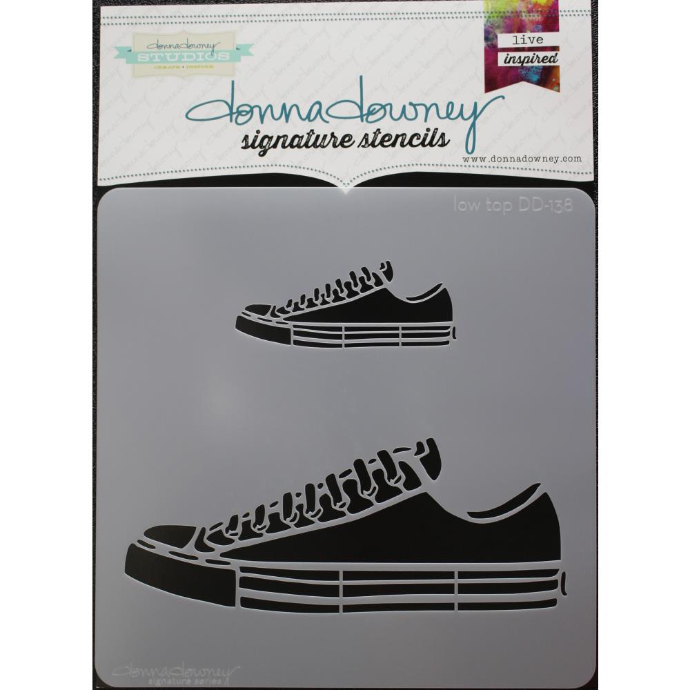 DONNA DOWNEY Stencil Low Top Sneakers / Mollies New Zealand