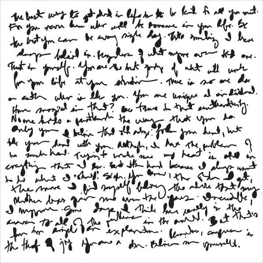 TCW Stencil Believe Script / Mollies New Zealand