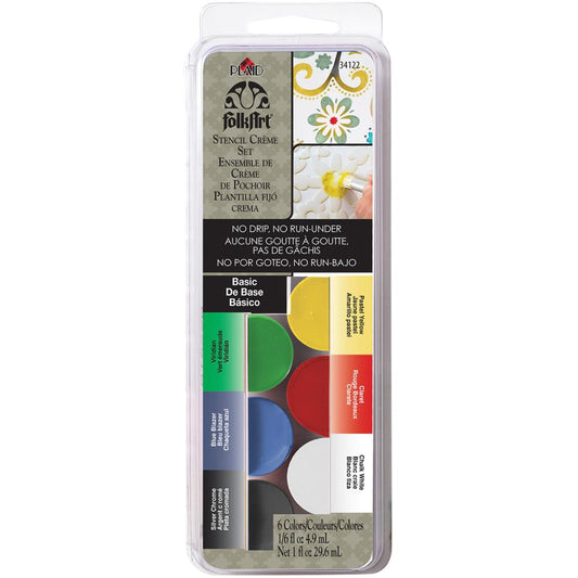 FOLKART Stencil Creme Basics / Mollies New Zealand