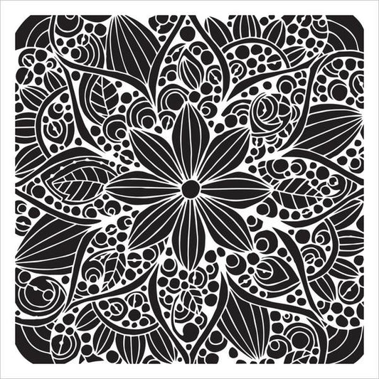 TCW Stencil Doodle Bloom / Mollies New Zealand