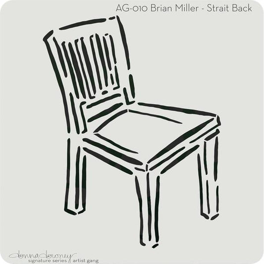 DONNA DOWNEY Stencil Strait Back / Mollies New Zealand