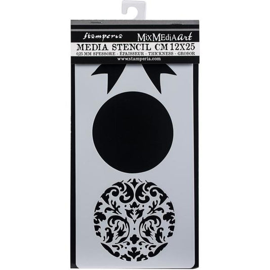 STAMPERIA Stencil Spheres / Mollies New Zealand