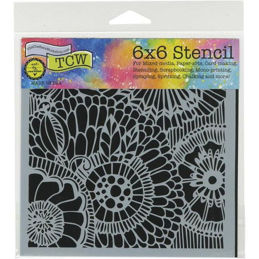 TCW Stencil Botanical Dream / Mollies New Zealand